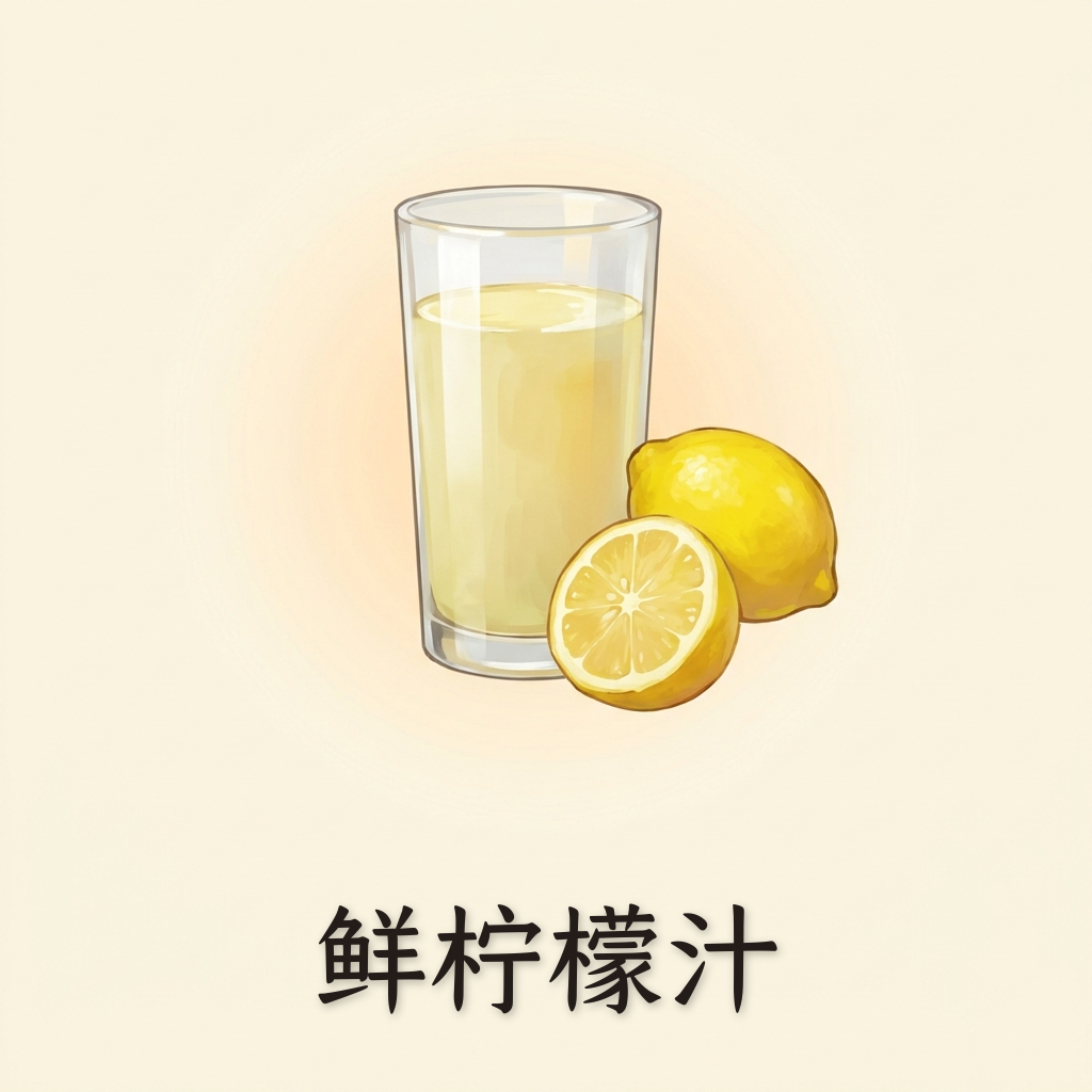 鲜柠檬汁
