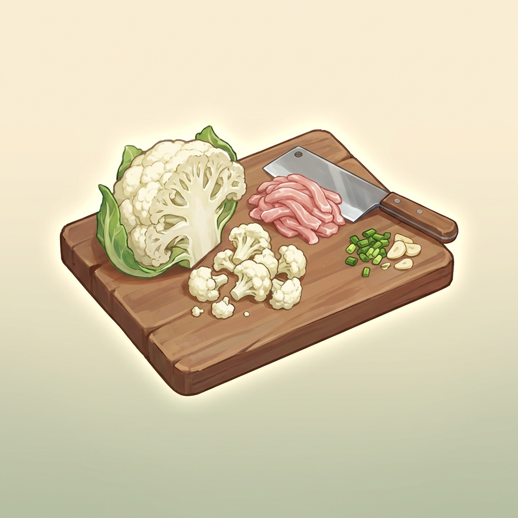 准备食材