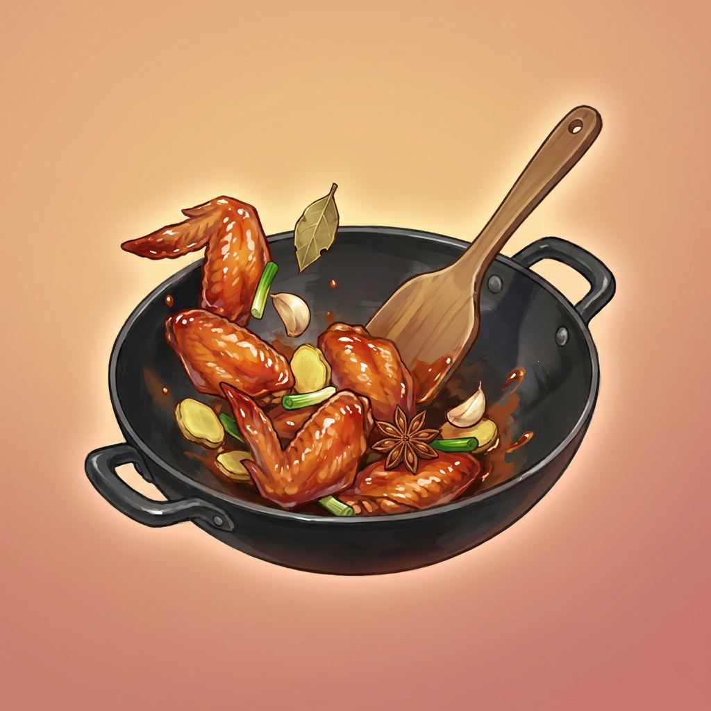 爆香煸炒
